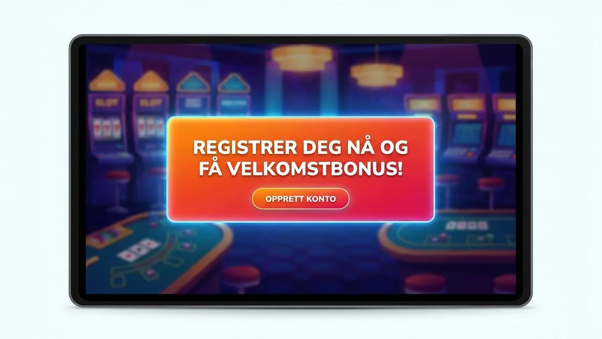 Registrer deg med bonus